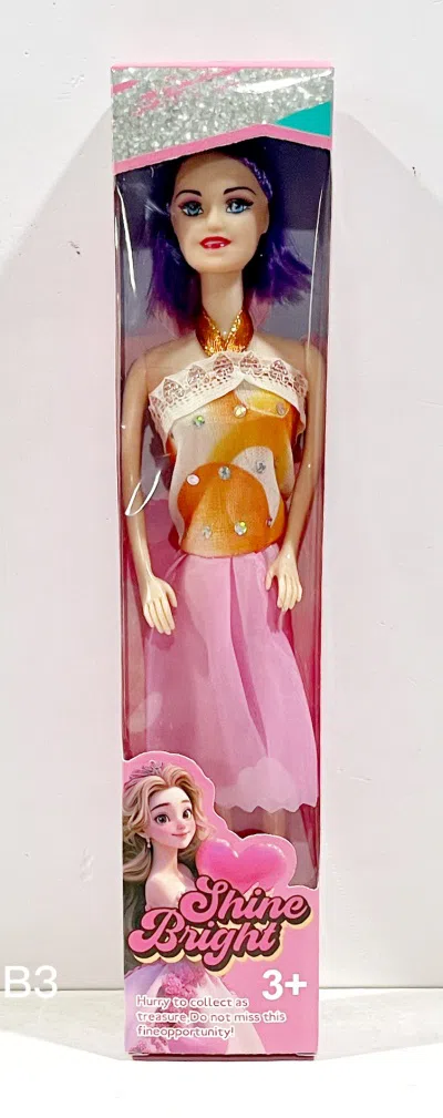 New 14-inch fat boy doll big-eyed girl empty body with IC clothing multi-color mix