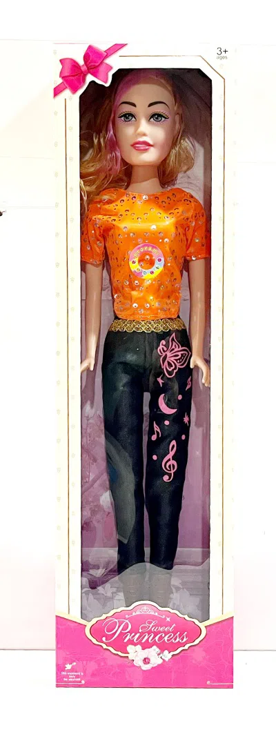 New fashion 32-inch Barbie empty body IC music clothing, multiple colors