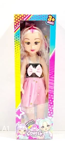 New 14-inch fat boy doll big-eyed girl empty body with IC clothing multi-color mix