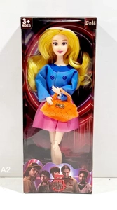 The latest hit "Stranger Things 5" 11-inch Barbie solid thigh 11-joint band music lighting accessories