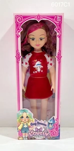 New 18-inch chubby child doll with big eyes, empty body with IC, multiple clothing colors, mixed styles