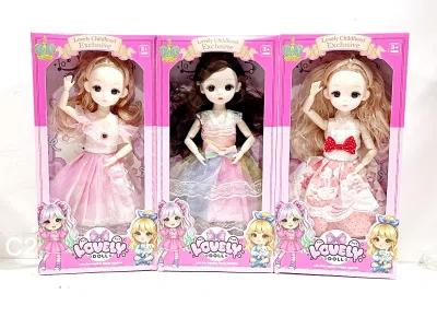 New 12-inch Leaf Loli Doll, Real Body, 12 Joints, Multi-color Clothing, 3 Styles Mixed