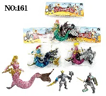 Assembled Mermaid Knight