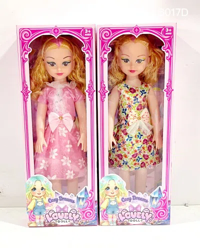 New 18-inch chubby child doll with big eyes, empty body with IC, multiple clothing colors, 2 mixed styles