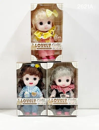 New trendy hit My Melody cute doll 6-inch vinyl doll, 3 styles assorted