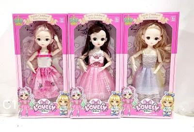 New 12-inch Leaf Loli Doll, Real Body, 12 Joints, Multi-color Clothing, 3 Styles Mixed