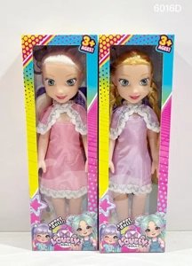 New 14-inch chubby child doll, Ice Snow Sisters, 3D eyes, empty body with IC, 2 mixed styles