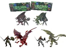 Western Dragon and Soldiers