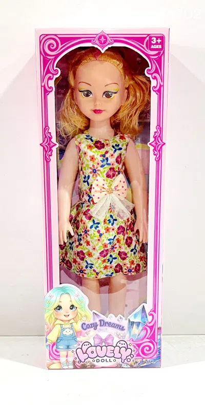 New 18-inch chubby child doll with big eyes, empty body with IC, multiple clothing colors, mixed styles