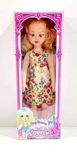 New 18-inch chubby child doll with big eyes, empty body with IC, multiple clothing colors, mixed styles