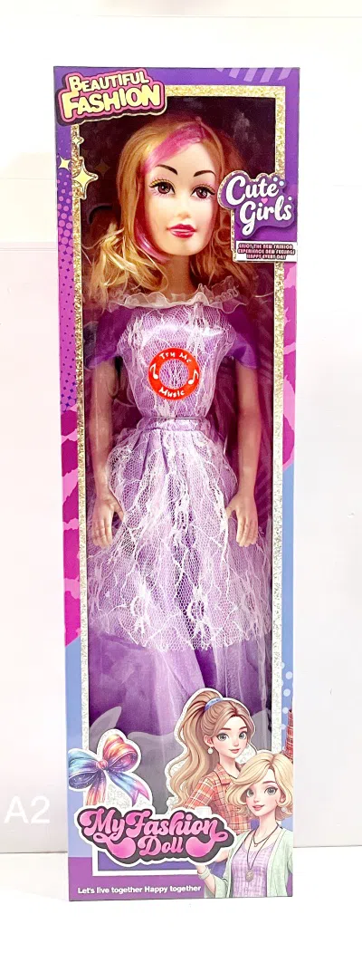 The new Barbie 28-inch empty body with IC music costume is multi-colored