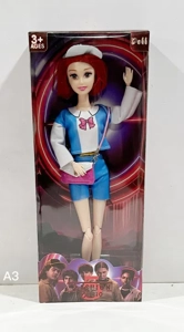The latest hit "Stranger Things 5" 11-inch Barbie solid thigh 11-joint band music lighting accessories