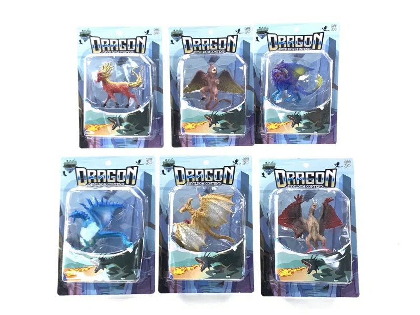 Soft rubber Jurassic Pterodactyl 6 mixed costumes