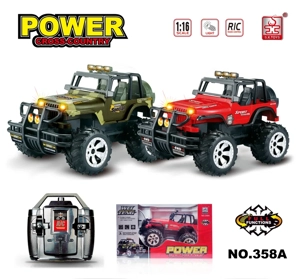 Simulation 1:14 Off-Road Jeep Remote Control Car