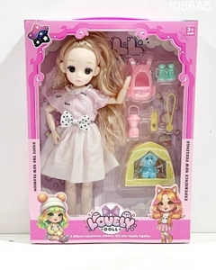 New 12-inch Leaf Loli Doll, Real Body, 12 Joints, With Accessories, Multi-color Clothing