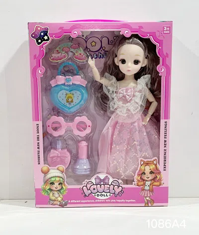 New 12-inch Leaf Loli Doll, Real Body, 12 Joints, With Accessories, Multi-color Clothing