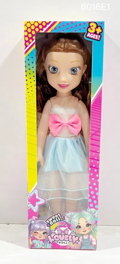 New 14-inch chubby child doll with big eyes, 3D eyes, empty body with IC, multiple clothing colors, mixed styles