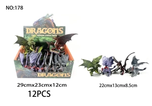 Four Types of Demon Dragon (12PCS)