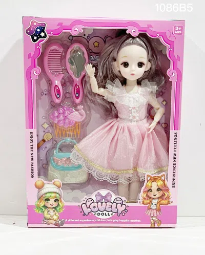 New 12-inch Leaf Loli Doll, Real Body, 12 Joints, With Accessories, Multi-color Clothing