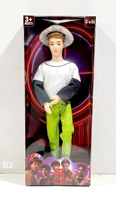 The latest hit 'Stranger Things 5' 11-inch man solid thigh 11-joint with music lighting accessories
