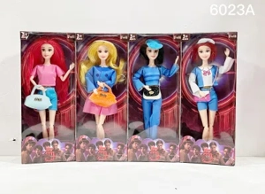 The latest hit "Stranger Things 5" is a mix of 4 types of 11-inch Barbie real thighs with 11 joints with music and lighting accessories