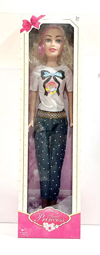 New fashion 32-inch Barbie empty body IC music clothing, multiple colors