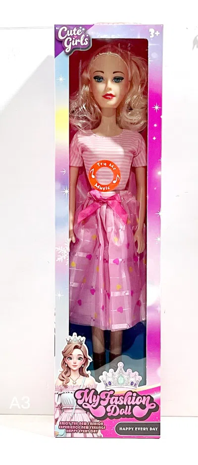 New 22-inch Barbie naked doll with IC music clothing, assorted colors