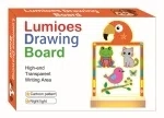 Large cartoon glowing drawing board night light - Parrot (three-color light)