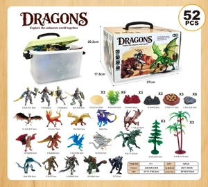 Educational Dragon Knight Set (52PCS)