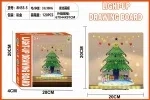 Medium luminous drawing board acrylic fluorescent drawing board - Christmas tree
