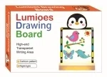 Large cartoon glowing drawing board night light - Penguin (three-color light)