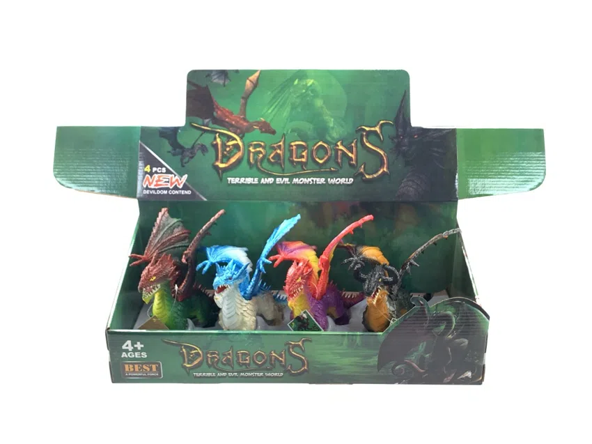 Soft Glue Jurassic Documentary Heart Wyvern Dragon