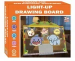 Oversized Cartoon Light-up Drawing Board - Frog (Writing Tablet Writing Board)