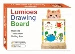 Large Cartoon Light Up Drawing Board Night Light - Kitten (Monochrome Light)