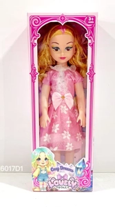New 18-inch chubby child doll with big eyes, empty body with IC, multiple clothing colors, mixed styles