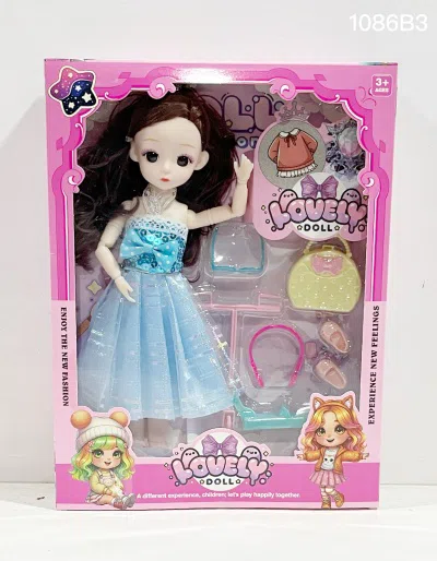 New 12-inch Leaf Loli Doll, Real Body, 12 Joints, With Accessories, Multi-color Clothing