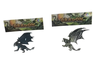 Enameled soft rubber dinosaur Jurassic magic dragon