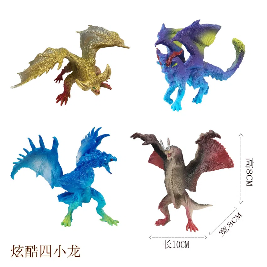 Soft Rubber Jurassic Winged Dragon