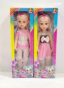 New 14-inch chubby child doll with big eyes, empty body with IC, multiple clothing colors, 2 mixed styles