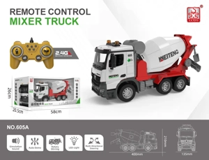 1:14 Remote Control Cement Mixer Truck