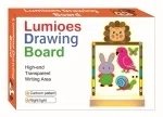 Large cartoon glowing drawing board night light - Lion (three-color light)