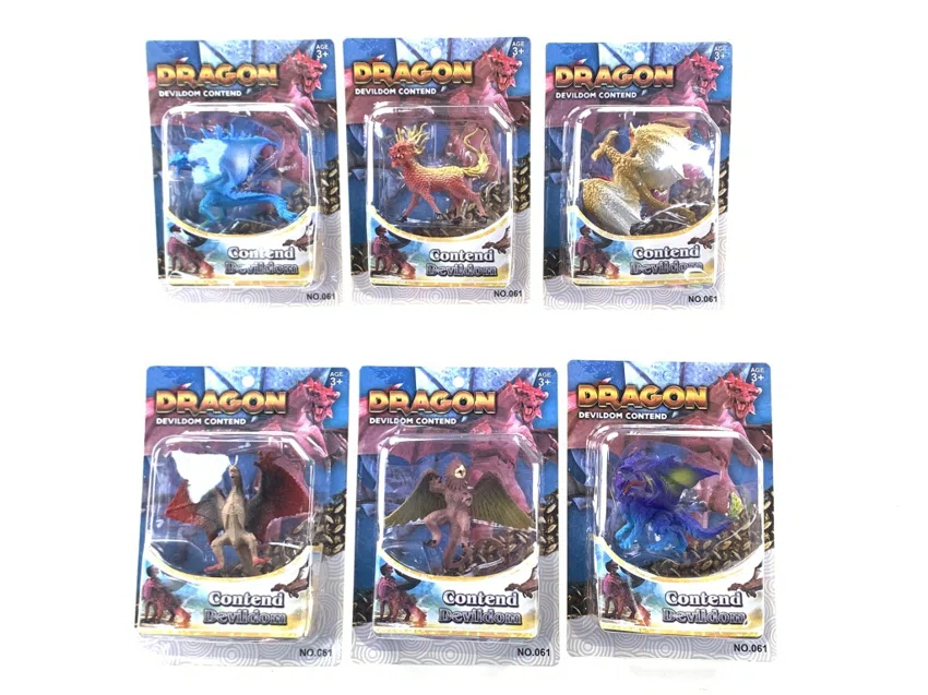 Soft rubber Jurassic Pterodactyl 6 mixed costumes