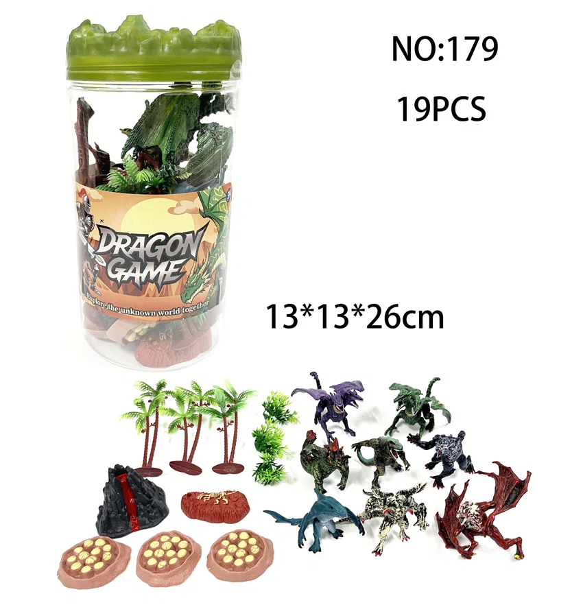 Two-Headed Dragon Monster Set 19PCS