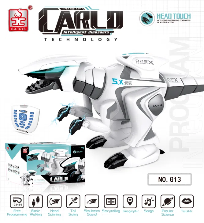 Caro IR Remote Control Intelligent Dinosaur