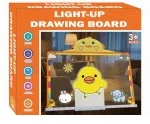 Oversized Cartoon Light-up Drawing Board - Yellow Duck (Writing Board, Writing Board)