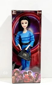 The latest hit "Stranger Things 5" 11-inch Barbie solid 9-joint accessories