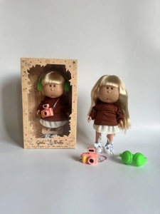 Open window box 24CM high rubber potato doll mixed pack