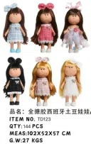 Fully enameled Spanish potato doll