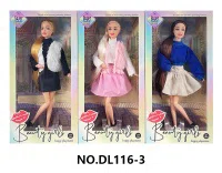 11.5-inch real body movable joint fashion long-haired outfit Barbie doll