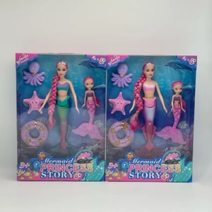 11.5-inch Barbie lighting music mermaid